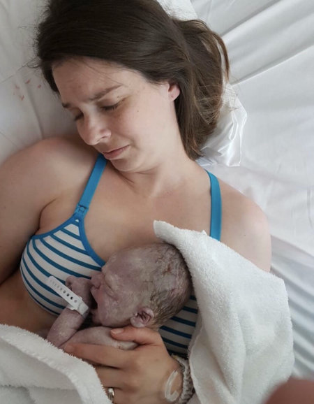 amy and baby emily then
