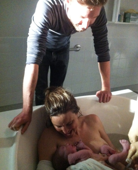 claire and baby levi then