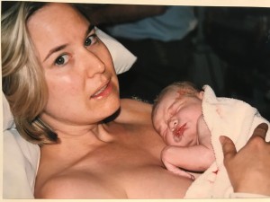Mum Jen and baby Bronte 