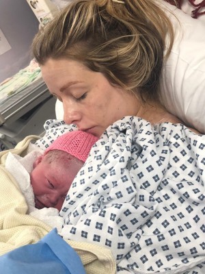 Megan and baby Felicity Wren