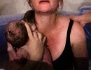 Mum Rebecca and baby Esther