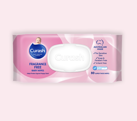 Curash wipes (Fragrance Free)